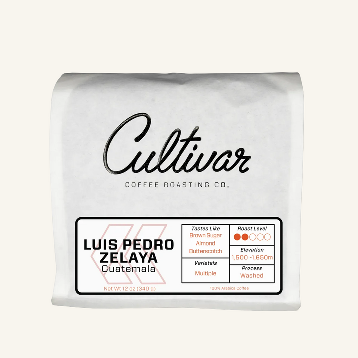 Retail bag of Cultivar Coffee Roasting Co.&